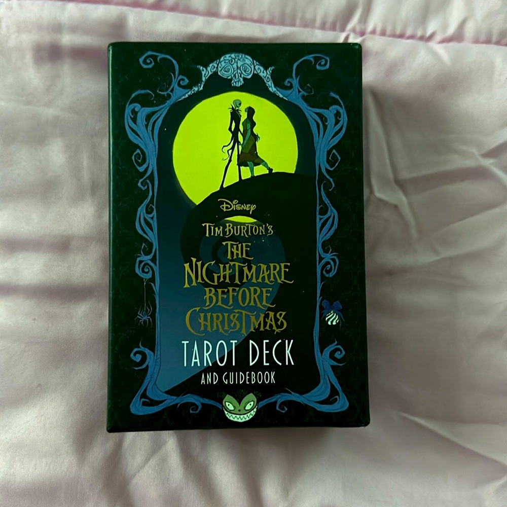 Brand new Nightmare Before Christmas tarot deck